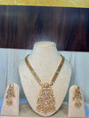 Long Rajwadi Gold Necklace