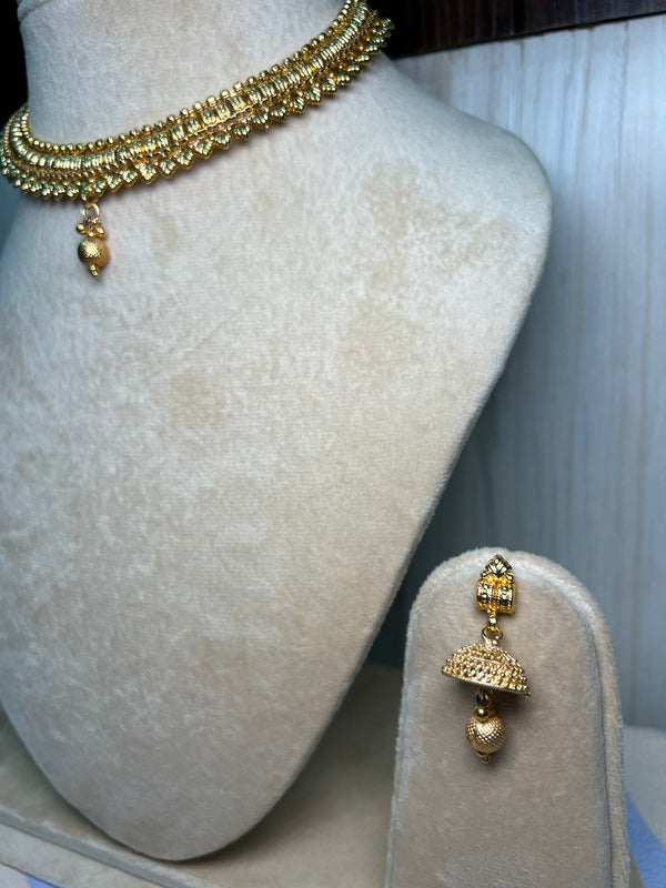 Rajwadi Gold Choker