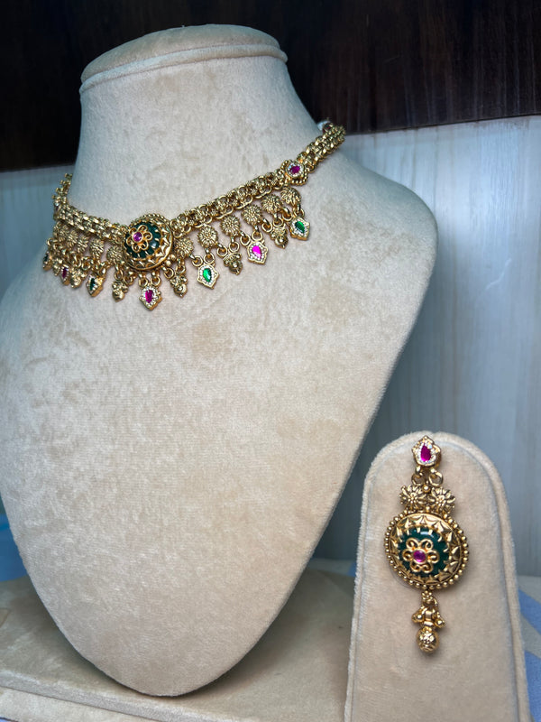 Rajwadi Choker Set