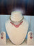 Red and white stone Set