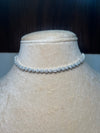 White Stone choker