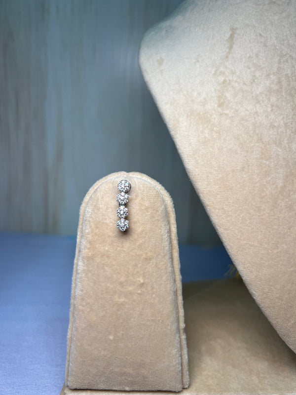 White Stone choker