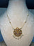 Transparent chain Lakshmi locket