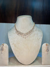 Rose gold Set with Kundan stone