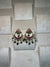 Green and Pink meenakari Short Earring