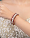 Audrey Polki And Diamond Bangle
