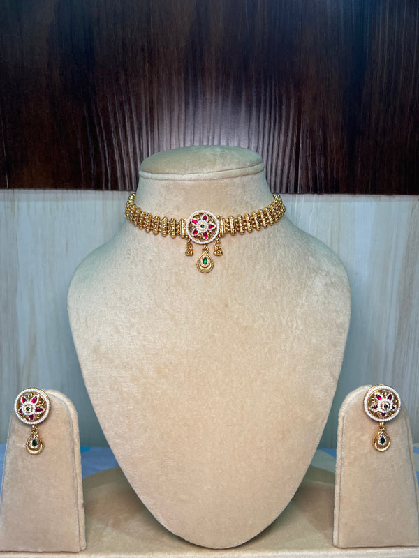 Rajwadi Simple Choker