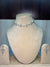 Full White stone Necklace Set