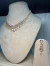Rose gold Set with Kundan stone