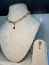 Simple golden multi colour minimal set