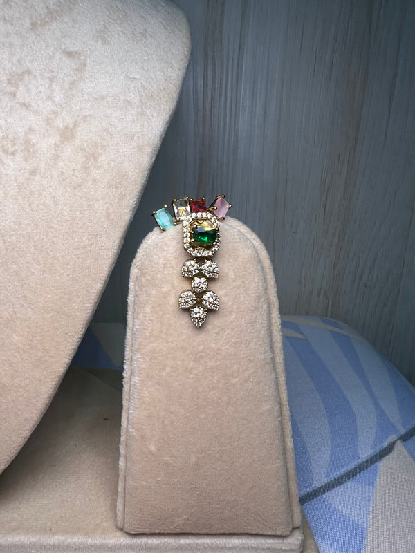 Changeable multi color stone minimal set.