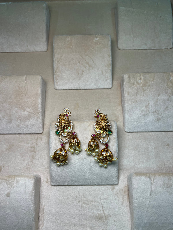Golden Small Earring