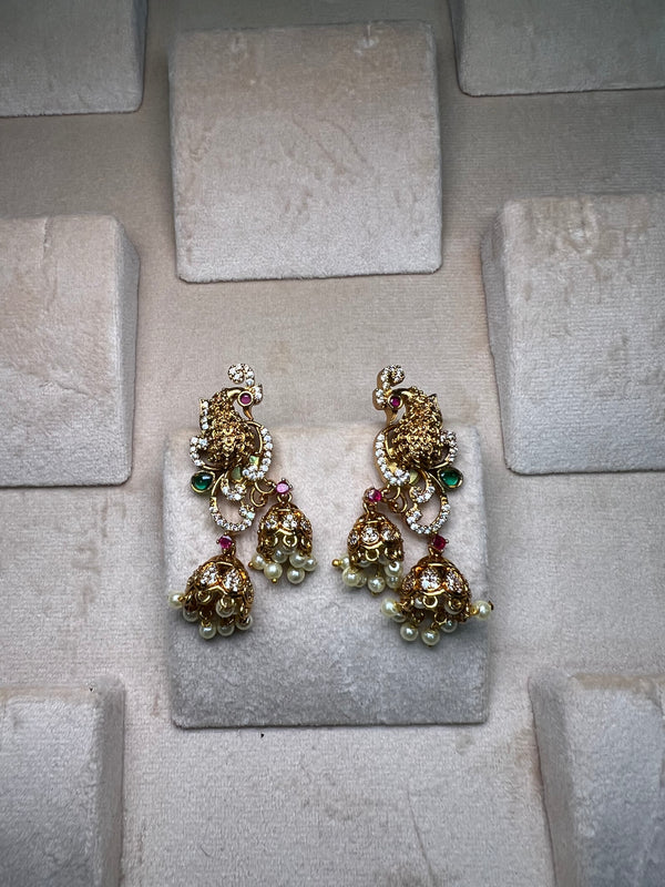 Golden Small Earring