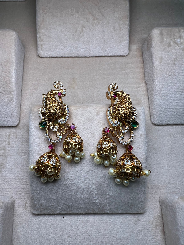 Golden Small Earring