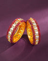 Audrey Polki And Diamond Bangle