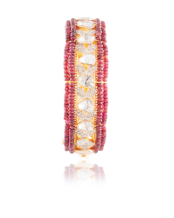 Audrey Polki And Diamond Bangle