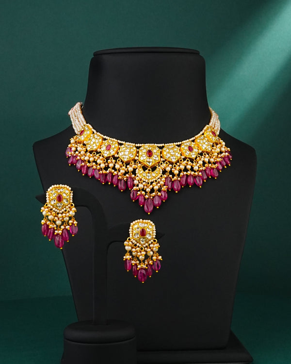 Mahek Polki Necklace